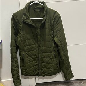 lululemon athletica Dark Green Puffer Jacket